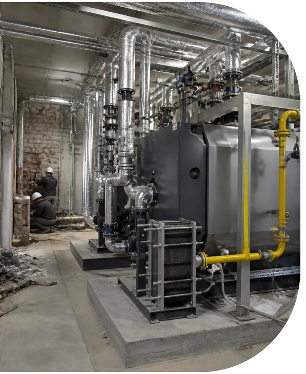 Реконструкция котельной с модернизацией оборудования в Новокузнецке