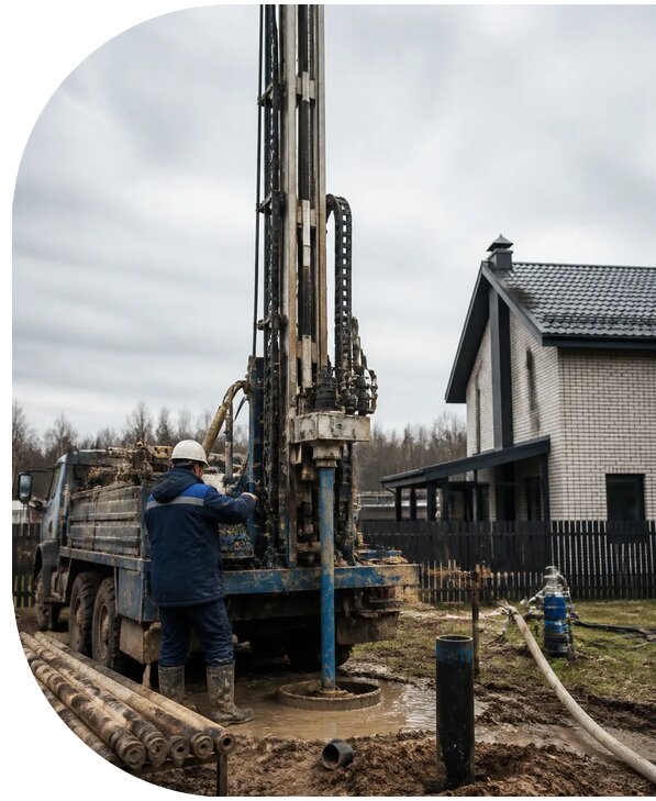 Бурение скважин на воду под ключ в Новокузнецке от 123288 р. | АПаруса-Нвк
